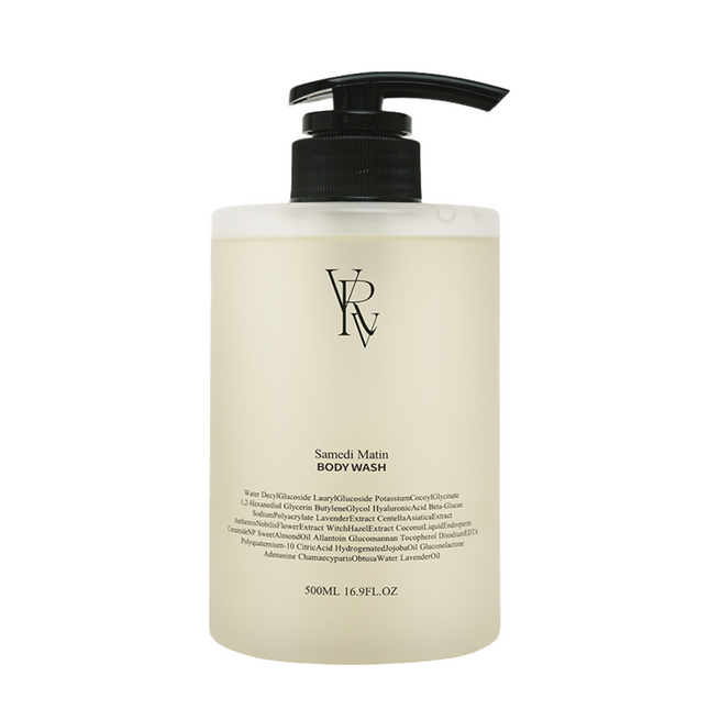 VERBEAU  Konjac Scrub Body Wash 500ml 1ea