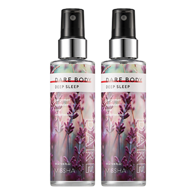 MISSHA  Dare Body Mist Deep Sleep Inducer, 105ml, 2 Count