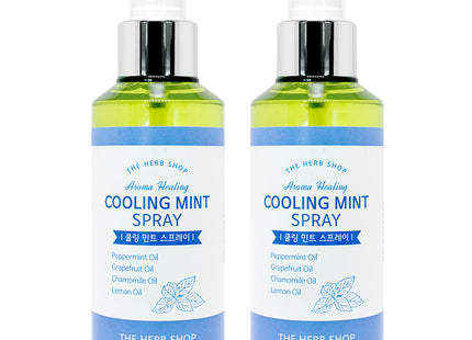 THE HERB SHOP  Cooling Mint Spray, 150ml, 2 Count