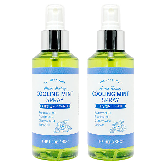 THE HERB SHOP  Cooling Mint Spray, 150ml, 2 Count