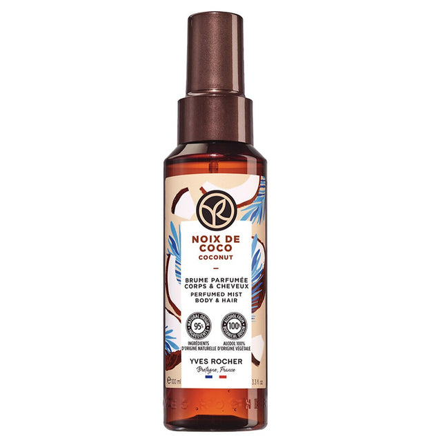 YVES ROCHER  Perfumed Body & Hair Mist Coconut 100ml 1pc