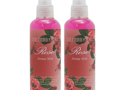 THE HERB STORY  Body Mist Rose, 200ml, 2 Count