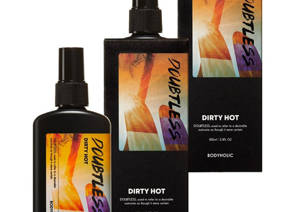 BODYHOLIC  Doubtless Body Mist Dirty Hot, 100ml, 2 Count