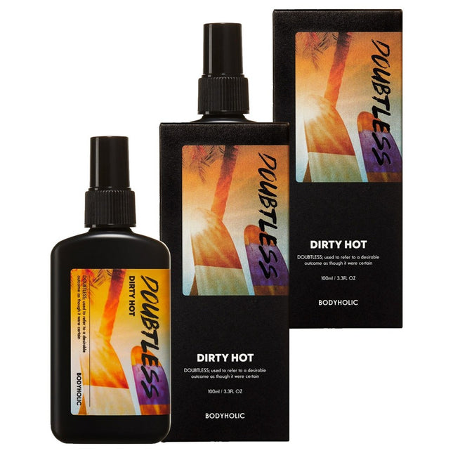 BODYHOLIC  Doubtless Body Mist Dirty Hot, 100ml, 2 Count
