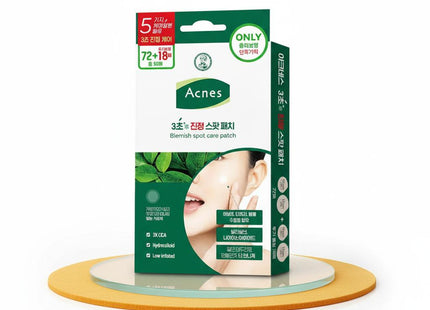 ACNES 3-Second Calming Spot Patch 72+18 Bonus Pack