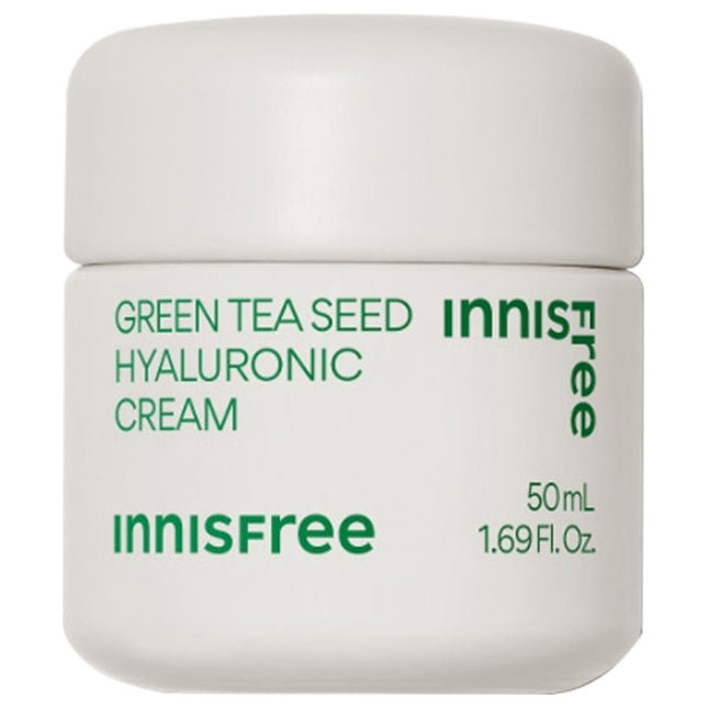 INNISFREE  Green Tea Seed Hyaluronic Acid Moisture Cream, 50ml, 1 count