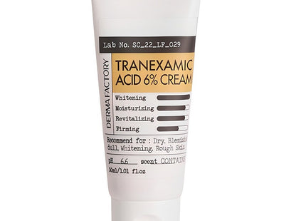 DERMA FACTORY  Tranexamic Acid 6% Cream, 30ml, 1 pack