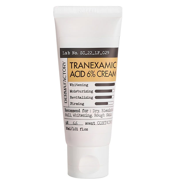 DERMA FACTORY  Tranexamic Acid 6% Cream, 30ml, 1 pack