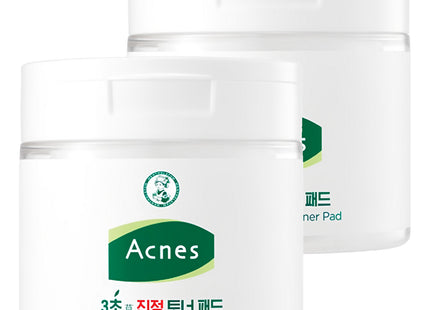 ACNES  3-Second Soothing Toner Pad 160ml, 70 Count, Set of 2