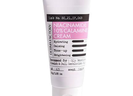 DERMA FACTORY  Niacinamide 10% Calamine Cream 30g 1ea