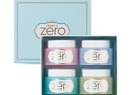 CLEAN IT ZERO Sweet Macaron Edition Cleansing Balm 4 Piece Set, 1 Set