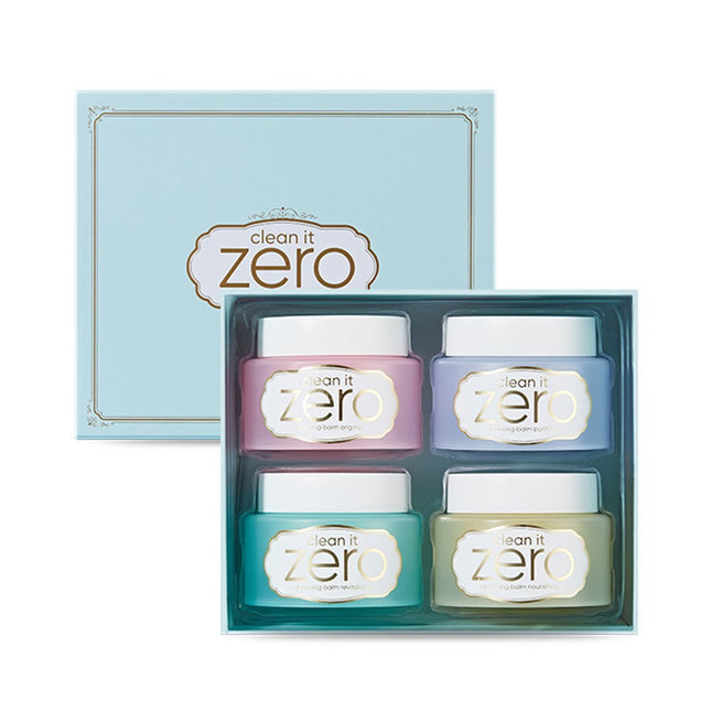 CLEAN IT ZERO Sweet Macaron Edition Cleansing Balm 4 Piece Set, 1 Set