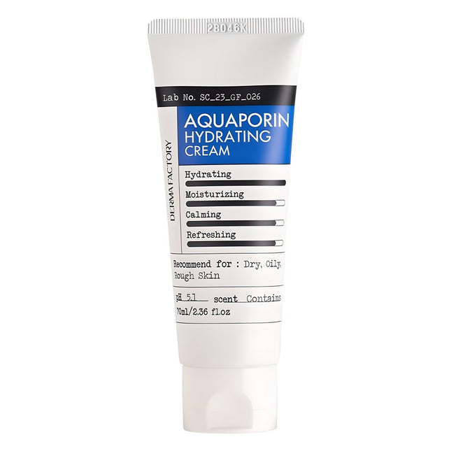THE DERMA FACTORY  Aquaporin Hydrating Cream, 70ml, 1ea