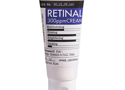 DERMAFACTORY  Retinal 300ppm Cream, 30ml, 1 count