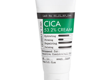 DERMA FACTORY  Cica 53.2% Cream 30ml 1ea
