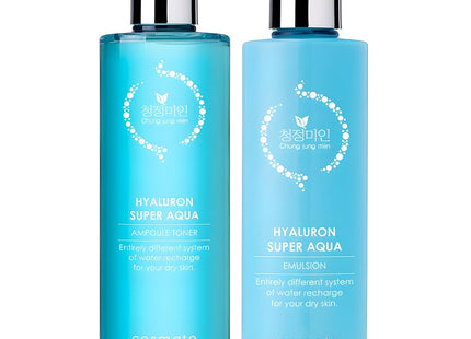 NONE Pure Beauty Hyaluron Ampoule Toner 420g + Emulsion 300g Set
