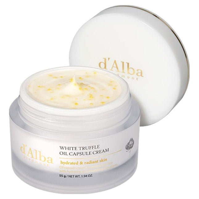 D'ALBA  White Truffle Oil Capsule Cream 55g 1 pack