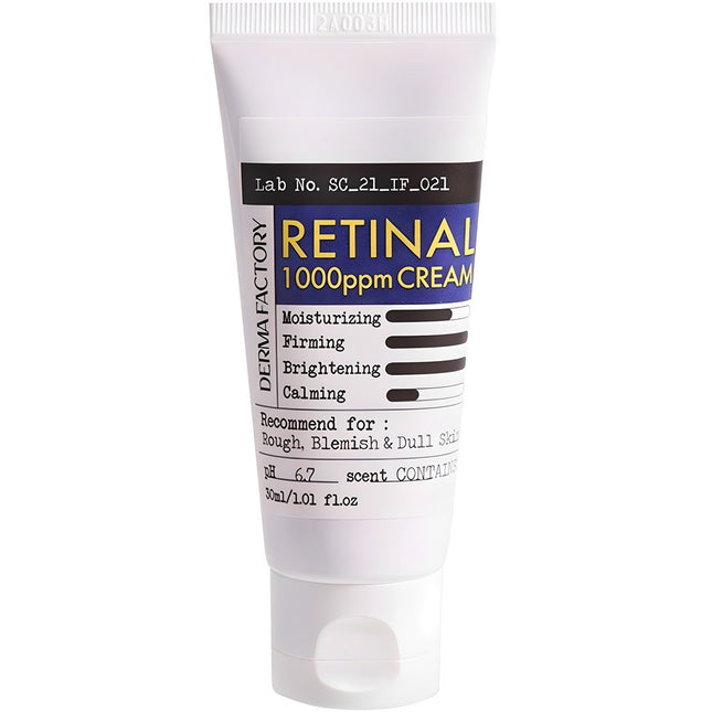 DERMAFACTORY Dermafactory Retinal 1000ppm Night Cream 30ml 1ea