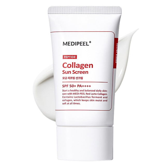 MEDI-PEEL  Red Lacto Collagen Pore Lifting Sun Cream SPF50+ PA++++, 50g, 1 Count