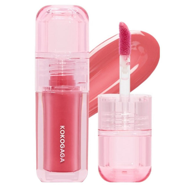 COCOGA  Nyang Jelly Glow Lip Tint, 05 Peach Jelly, 1 Count