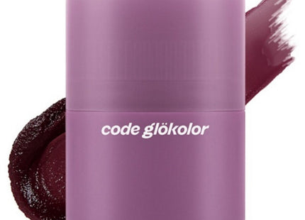 CODE GLOKOLOR  Color Lip Serine, 06 Plum Dive, 15ml, 1 Piece