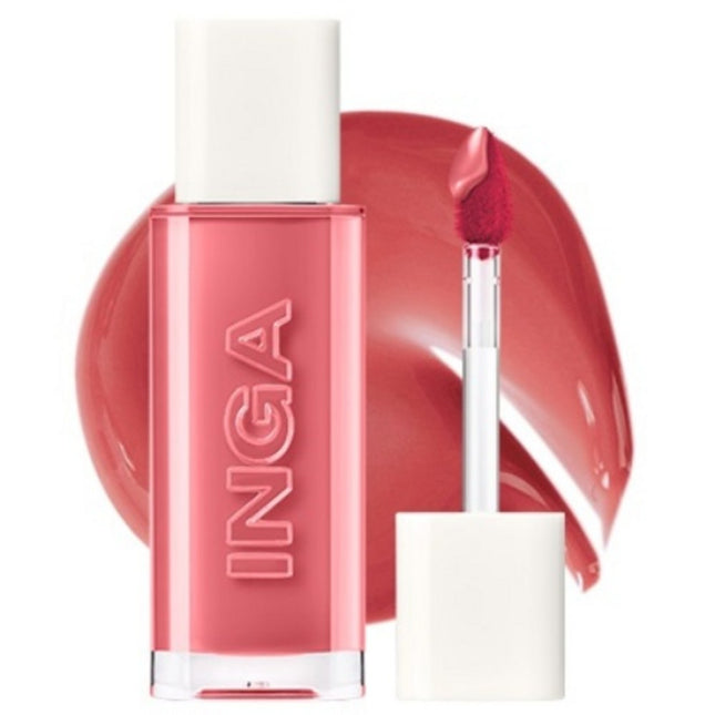INGA  Water Glow Lip Tint, Rosy Rose
