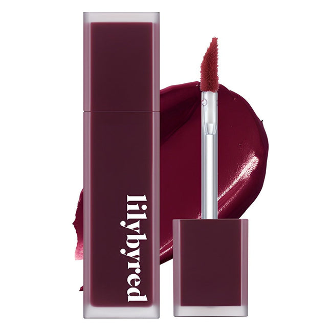LILYBYRED  Mood Liar Velvet Tint AD, 10 Cynical Blueberry Pretend, 1 Count