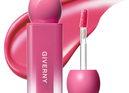 GIVERNY  Dewey Lip Glaze Tint, 04 Youth Pink, 4.9g, 1 Count