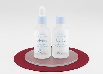 NINE WISHES Hydra Cream Ampoule Double Set 30ml+30ml