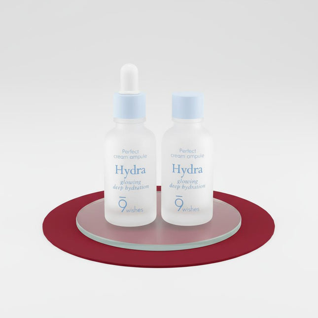 NINE WISHES Hydra Cream Ampoule Double Set 30ml+30ml
