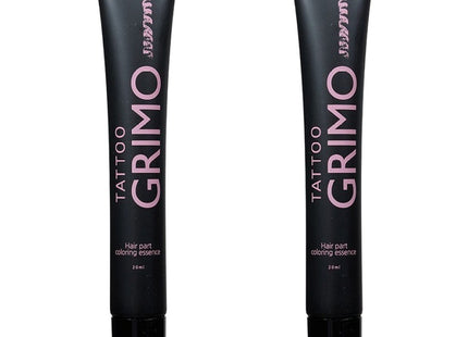 TATTOOGRIM SKINAGAIN HAIR SCALP COLORING ESSENCE 20ML BLACK (2PCS)
