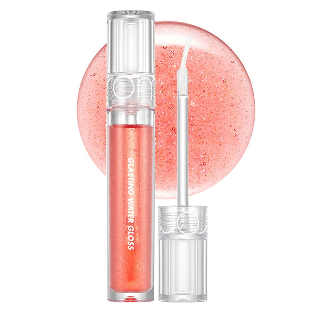 ROM&ND  Glasting Water Gloss 01 Coral Crush 4.3g 1ea