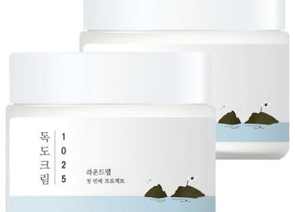 ROUND LAB  1025 Dokdo Cream, 80ml, 2 Pack