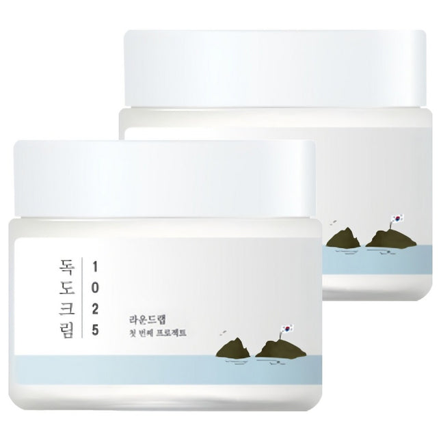 ROUND LAB  1025 Dokdo Cream, 80ml, 2 Pack