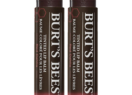 BURT'S BEES  Tinted Lip Balm, Magnolia, 4.25g, 2 Count