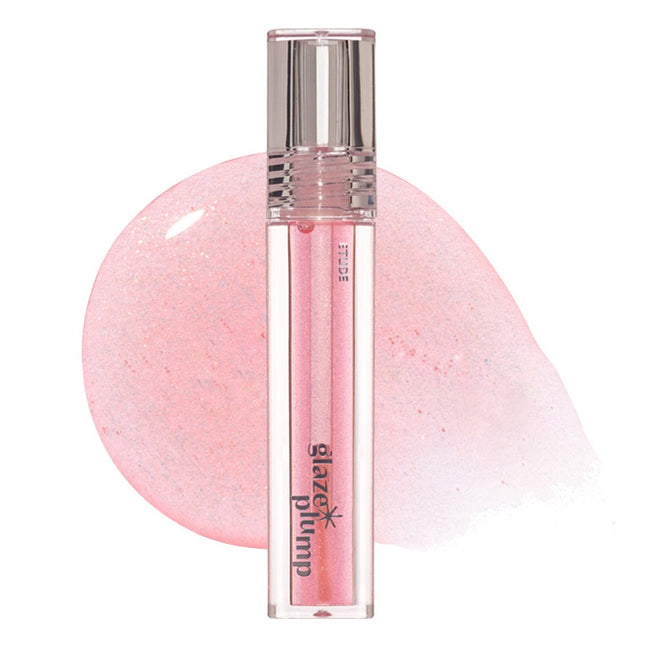 ETUDE  GLOSSY PLUMP GLASS GLOSS 03 AURORA PINK 4G 1PC