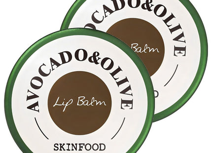 SKINFOOD  Avocado & Olive Lip Balm 12g, 2 Count