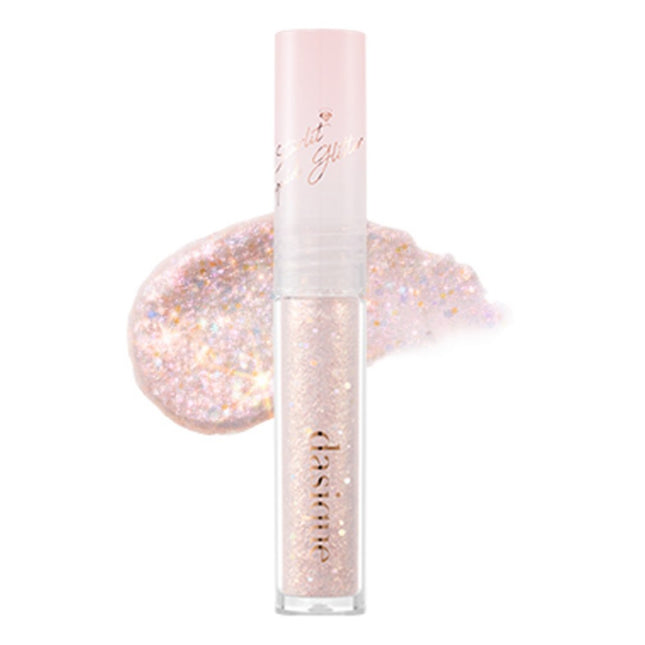 DASIQUE  Starlit Jewel Liquid Glitter 1.8g, 04 Rose Quartz, 1pc