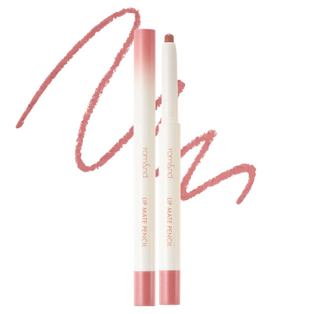 ROM&ND  Lip Mate Pencil 0.5g, 04 Peek Breeze, 1 Count