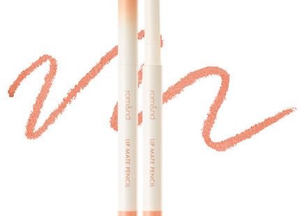 ROM&ND  Lip Mate Pencil 0.5g, 01 Tenderly Peach, 1ea