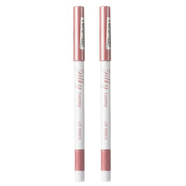 MISSHA  Silky Lasting Lip Pencil 0.25g Angel Cheeks - Set of 2