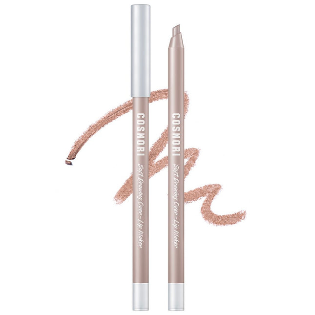 COSNOIR  Soft Drawing Over Lip Maker 0.4g, 1 count, 06 Sand Beige