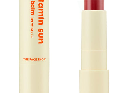 THE FACE SHOP  Vitamin Lip Balm Red 3.9g 1ea