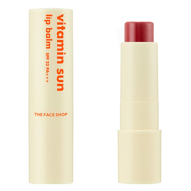 THE FACE SHOP  Vitamin Lip Balm Red 3.9g 1ea