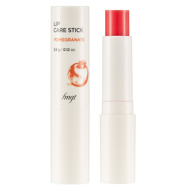THE FACE SHOP The Face Shop Lip Care Stick Lip Balm, 02 Pomegranate, 3.5g, 1 Count