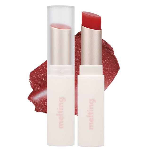 MERGE  Glossy Melting Tinted Color Lip Balm, GL3 About Fig, 4g, 1 pc