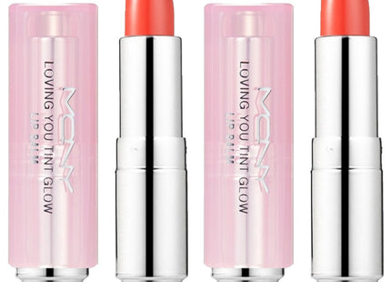 MCQUEEN NEW YORK  Loving You Tint Glow Lip Balm, Lively Coral, 3.5g, 2 count