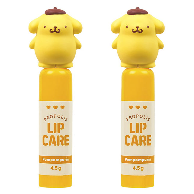 ATTEX SANRIO CHARACTERS POMPOMPURIN LIP CARE , Coconut Milk Scent, 4.5g, 2 Count