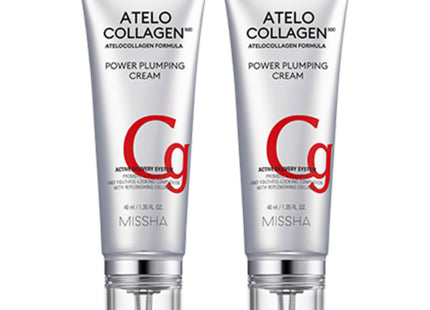 MISSHA  ATELOCOLLAGEN 500 POWERFUL PLUMPING CREAM, 40ML, 2PCS