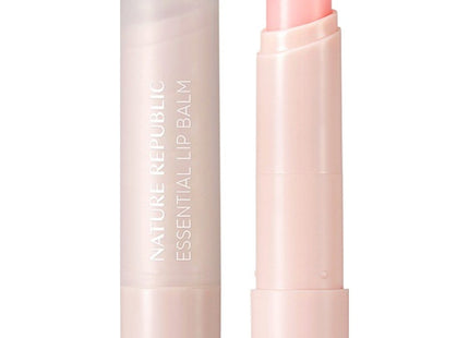 NATURE REPUBLIC  ESSENTIAL LIP BALM, CAMELIA, 3.2g, 1count